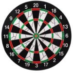 Double Sided Shoot Darts Board Set with Darts